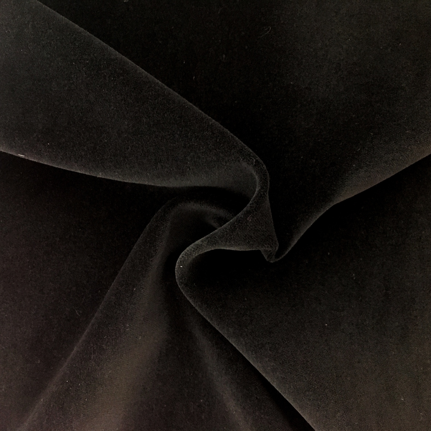 Cotton Velvet Black